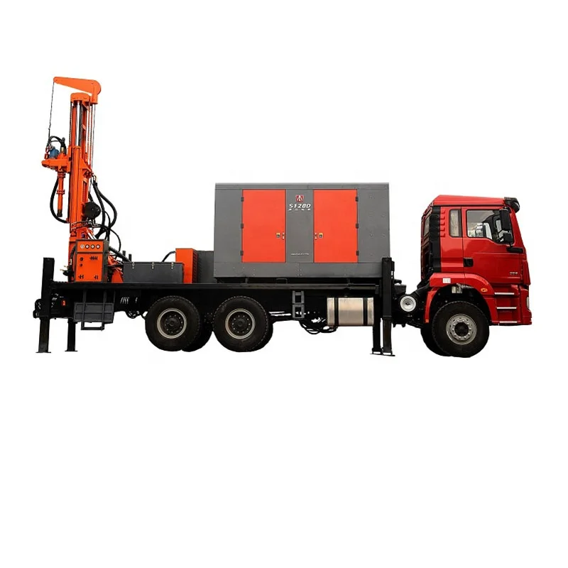 New 350m 6x4 truck mounted deep borehole water well drilling rig machine for sale