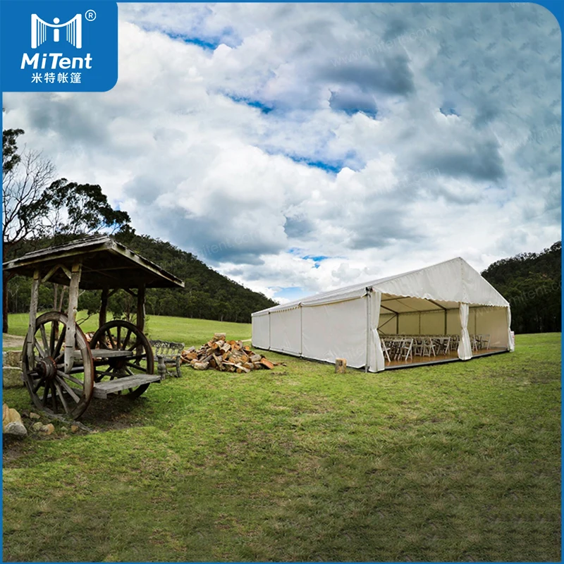 Flexible 10x20m Heavy Duty Outdoor Celebration Event Canopy Marquee Tent for 150 People