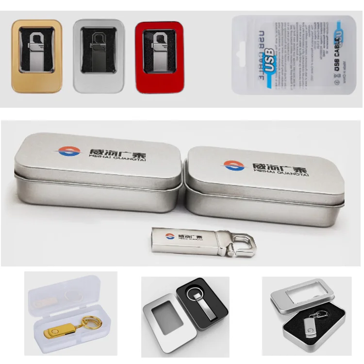 Mini Metal USB Flash Drive 3.0 Promotional Gifts Keychain USB Disk 2.0 Good 128GB 64GB 32GB 16GB High Speed Memory Stick Disk