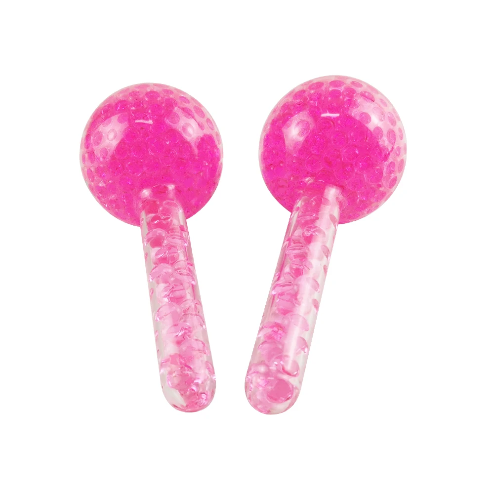 2024 Hot Fashion Biopolymer gel liquid  Reduce Redness Facial Ice Globes for Beauty