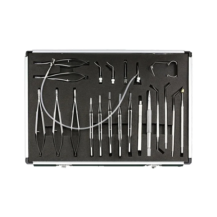 Corrosion-resistant stainless steel ophthalmic medical surgical instrument cataract 21 set
