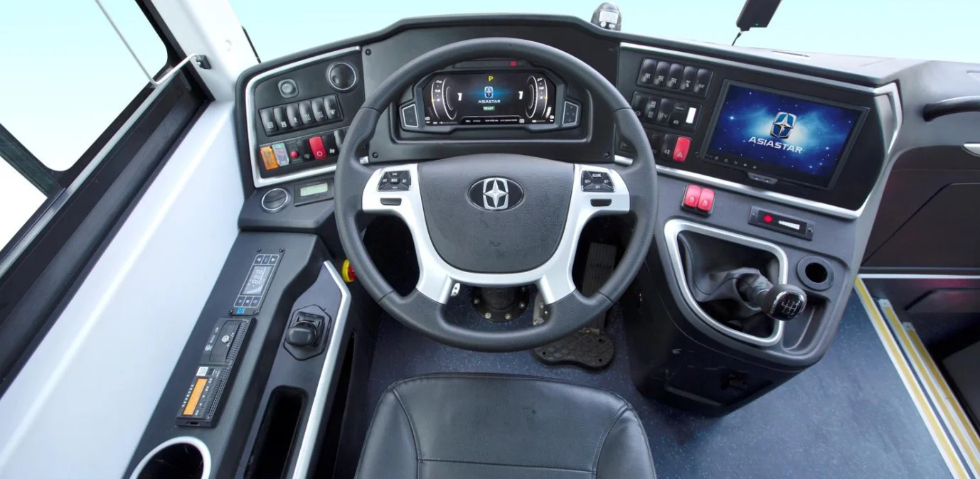 New 48-Seater Asiastar Diesel Coach Bus for City Tours & Sightseeing for Urban Travel