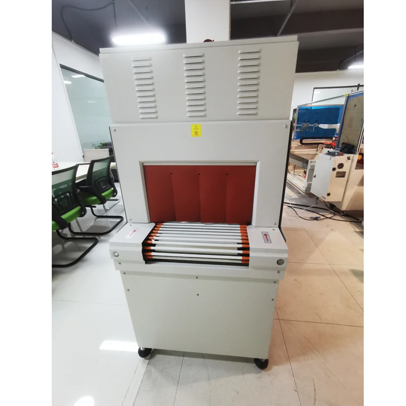 QD-5030 Automated Shrink Packing Wrap Machine Atumatic Shrink Machiene Shirnk Wrapping Tunnel Machine