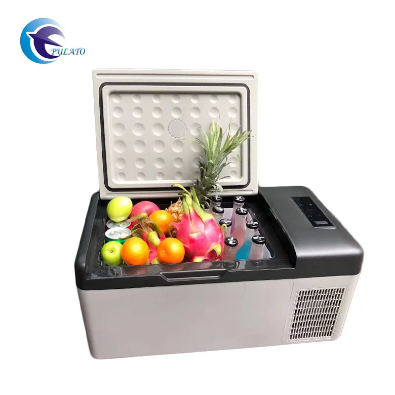 Lotocool LT-15A 15L автомобильный мини-холодильник 12V солнечный холодильник с морозильной камерой для кемпинга на колесах для рыбалки