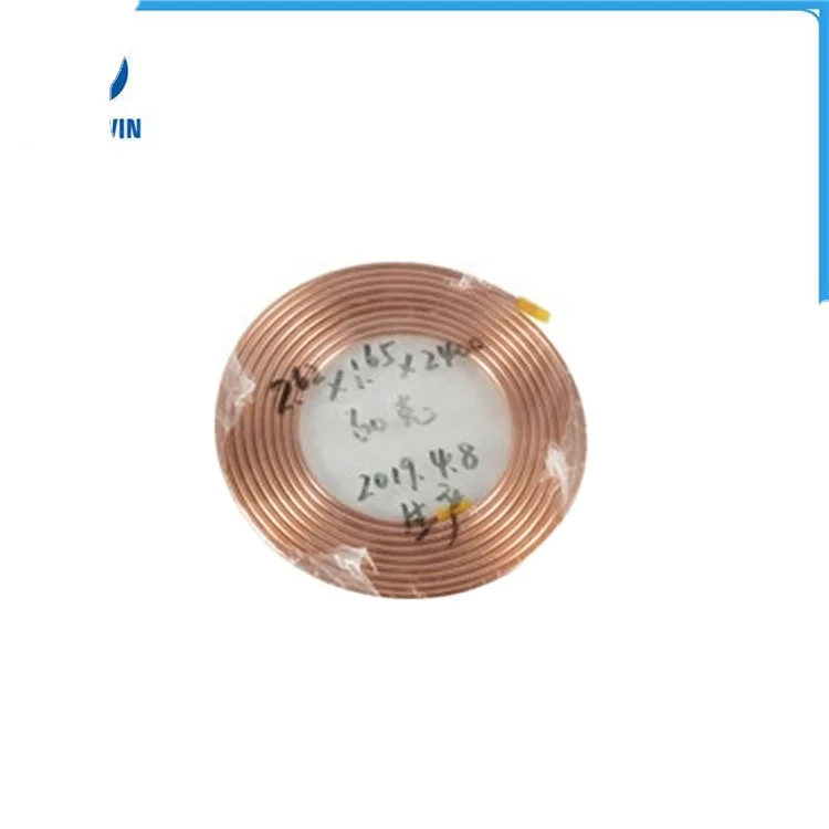 Heat exchanger copper pancake coil capillary copper pipe