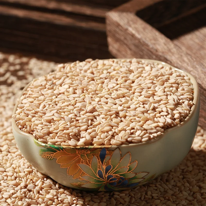 Pure Hulled Sesame Seeds 100% Natural Clean Natural white sesame for export