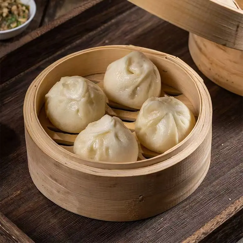 Quick Cooking Snacks Salty Halal Vegetarian Buns Frozen Food Health Food Onion Steamed Buns