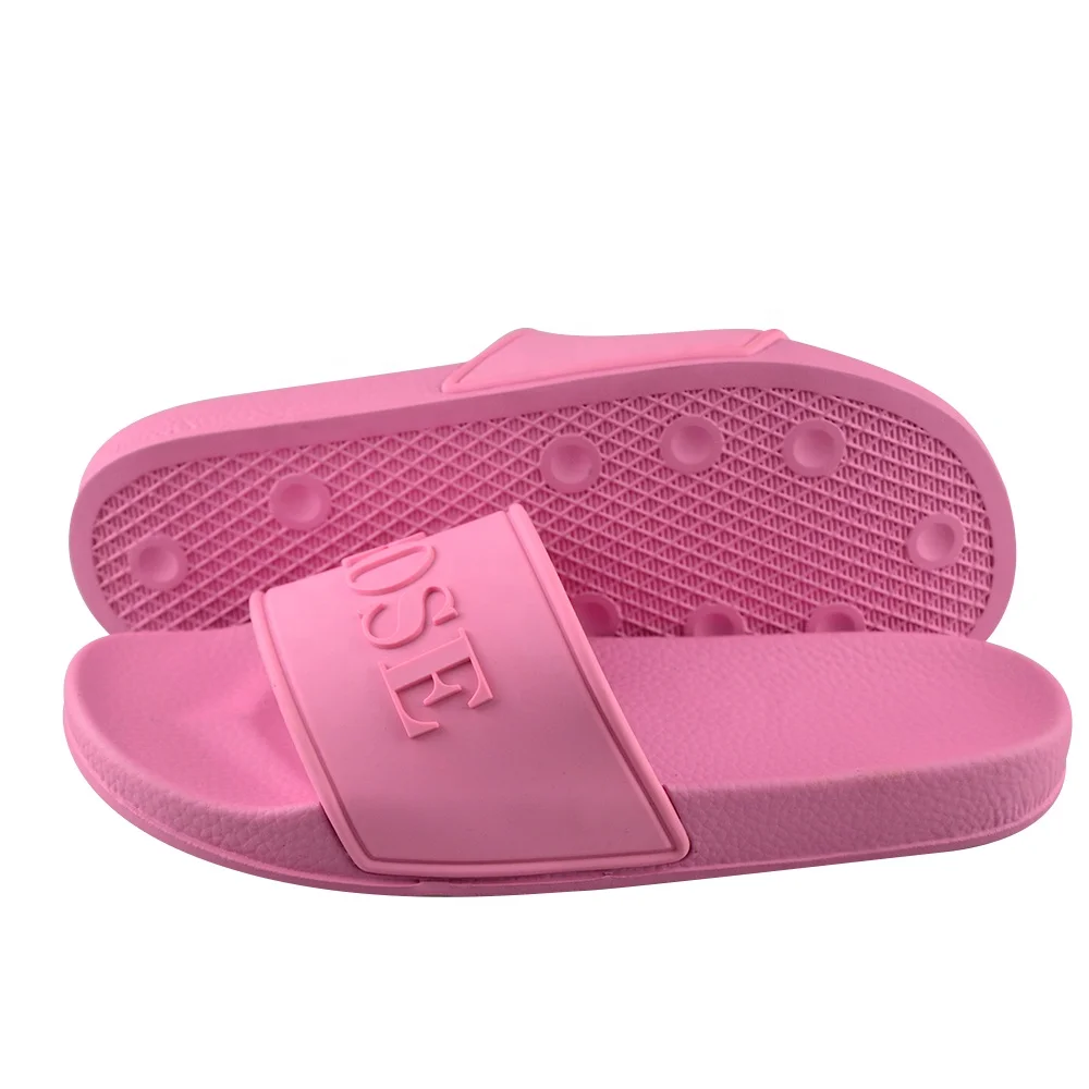 Unisex 3D Printing Custom Women PVC Slippers for Men Designer Slides Summer Sandals Shoes