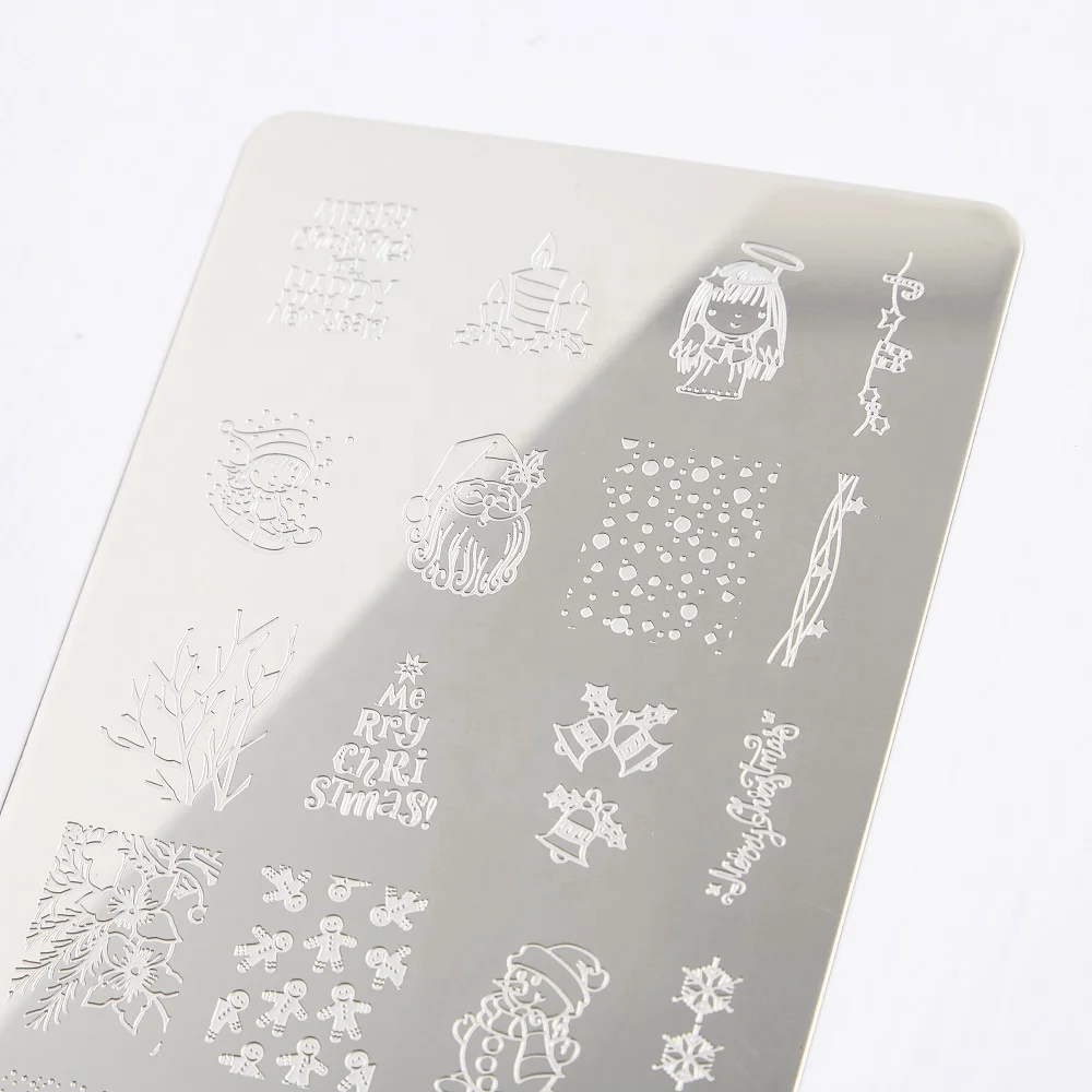 Customized 3D Nail Art DIY Decoration Stamping Plate