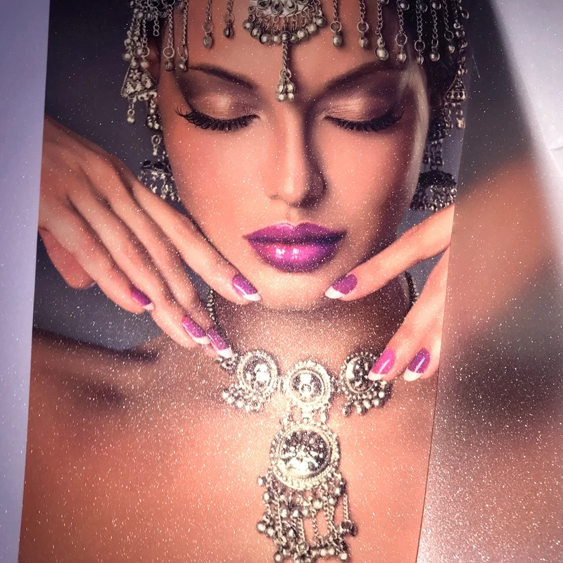 Sparkling Cold Lamination Film  PVC Scratch-resistant Flash Film  for  Picture /Photo Decoration and Protection
