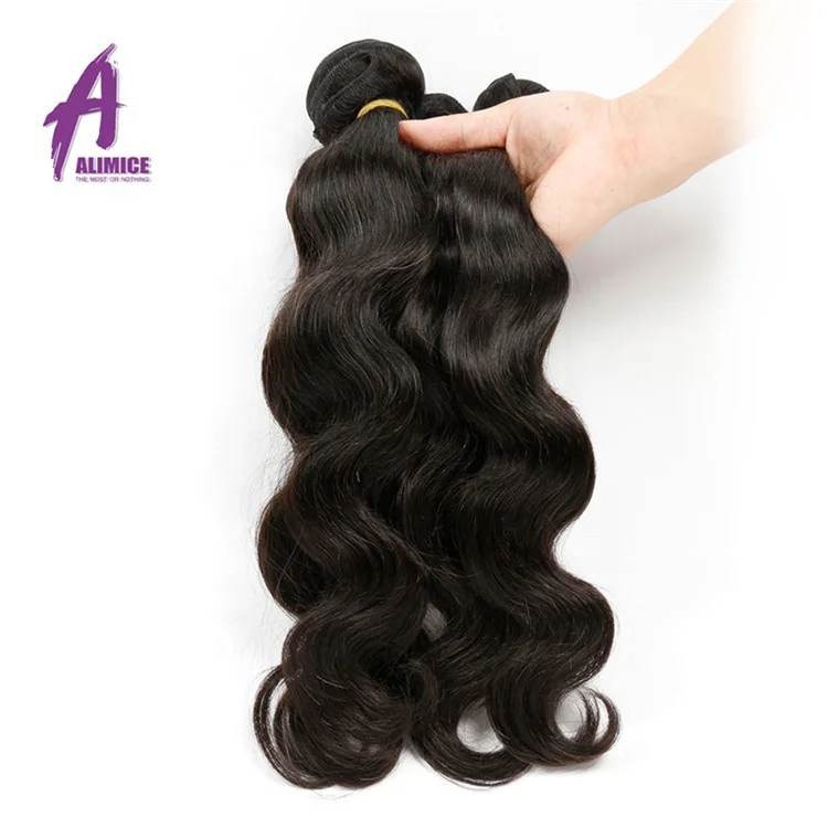 Large Stocked Malaysian Virgin Human Hair Loose Wave Wavy Wholesale