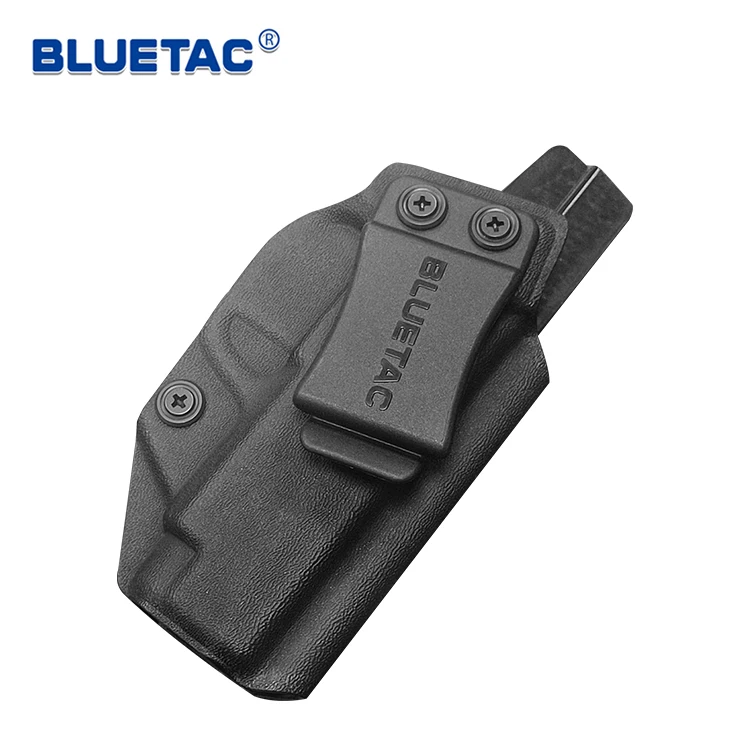 Bluetac Hot Sell Kydex IWB Gun Holster Concealed Carry Holster Inside The Waistband With Holographic Mirror Holster