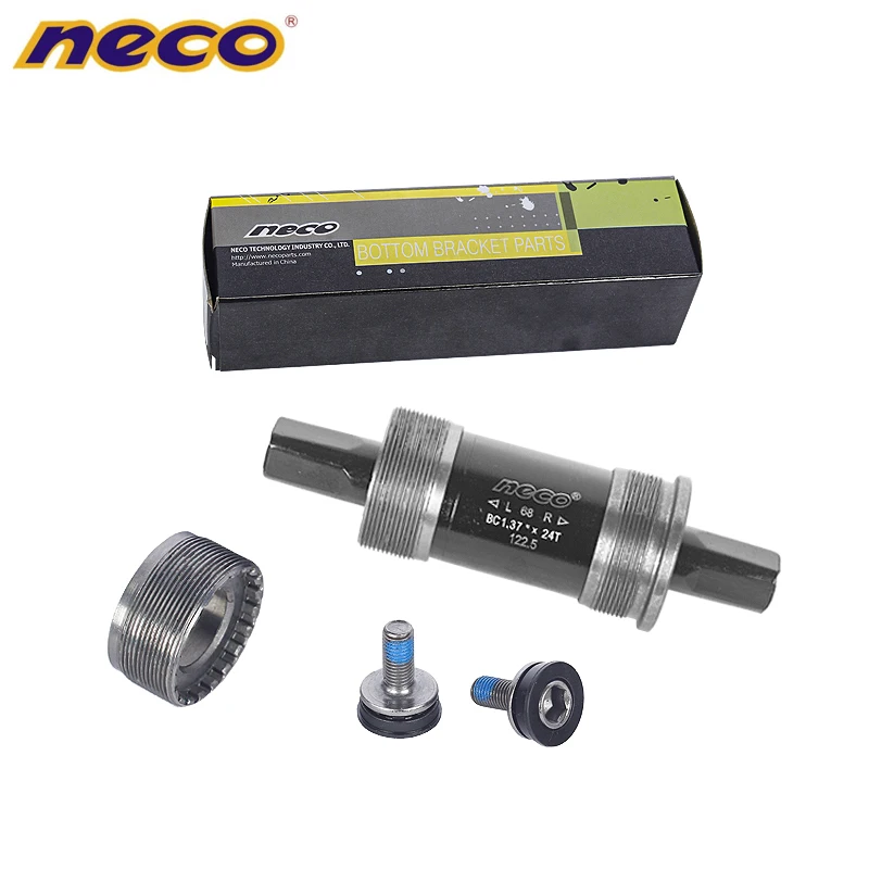 neco Bicycle Bottom Brackets 68mm BB110.5113.5/125.5/124/127.5 Bicycle Bottom