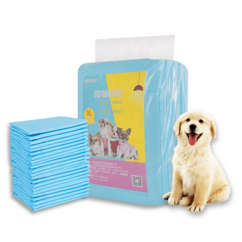 Wholesale super absorbent disposable 5 layer eco puppy  wc wee pee  xl pet training pads for dogs