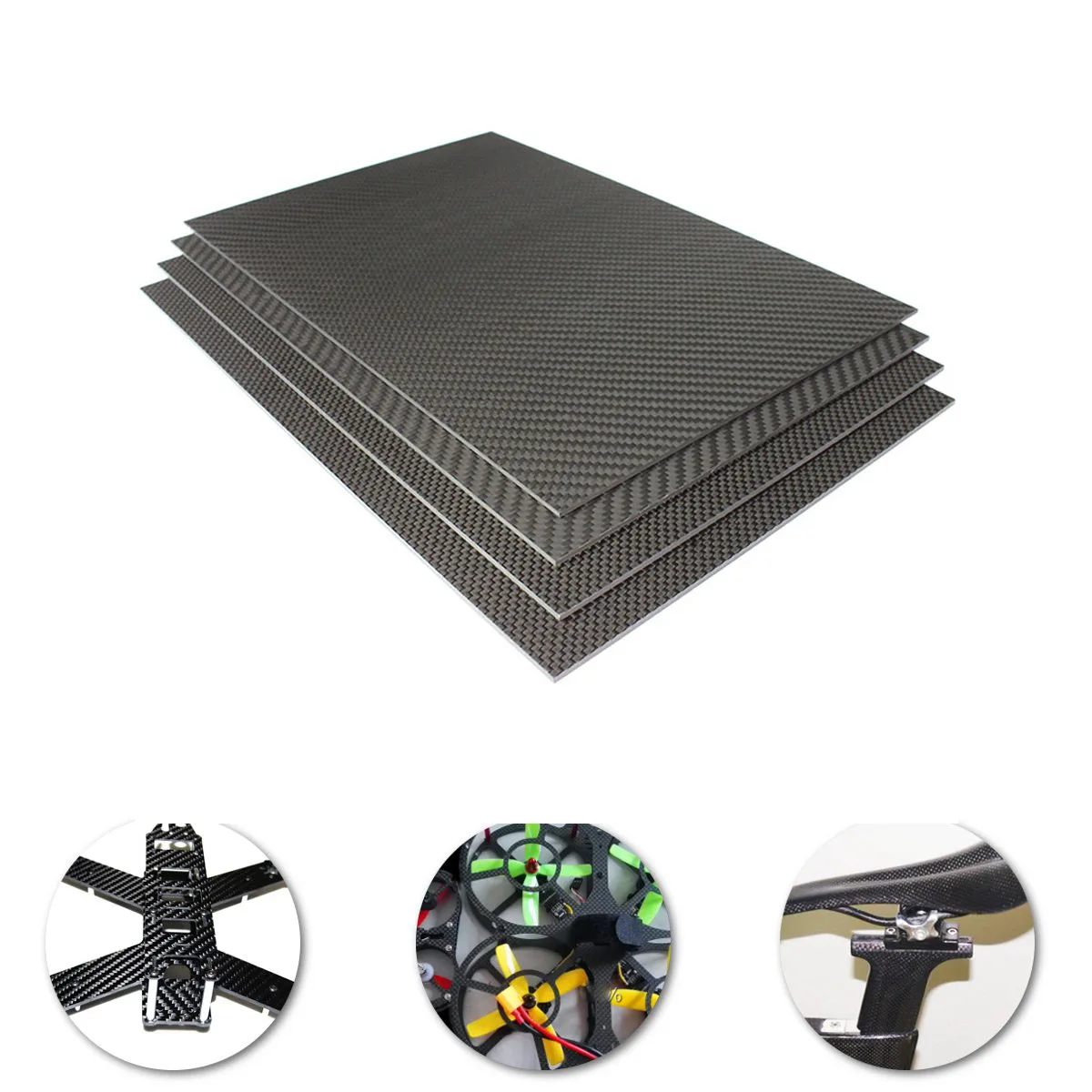 New style Forged carbon fiber composite board mixed and disorderly texture carbon fiber sheet wholesale