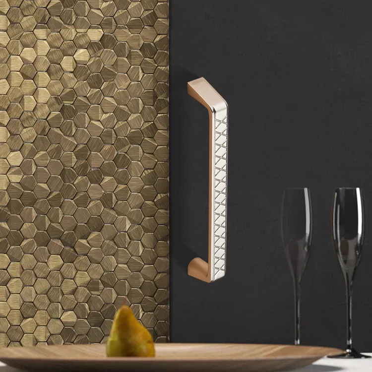 Custom professional factory interior door handles main door handle matt black door handle