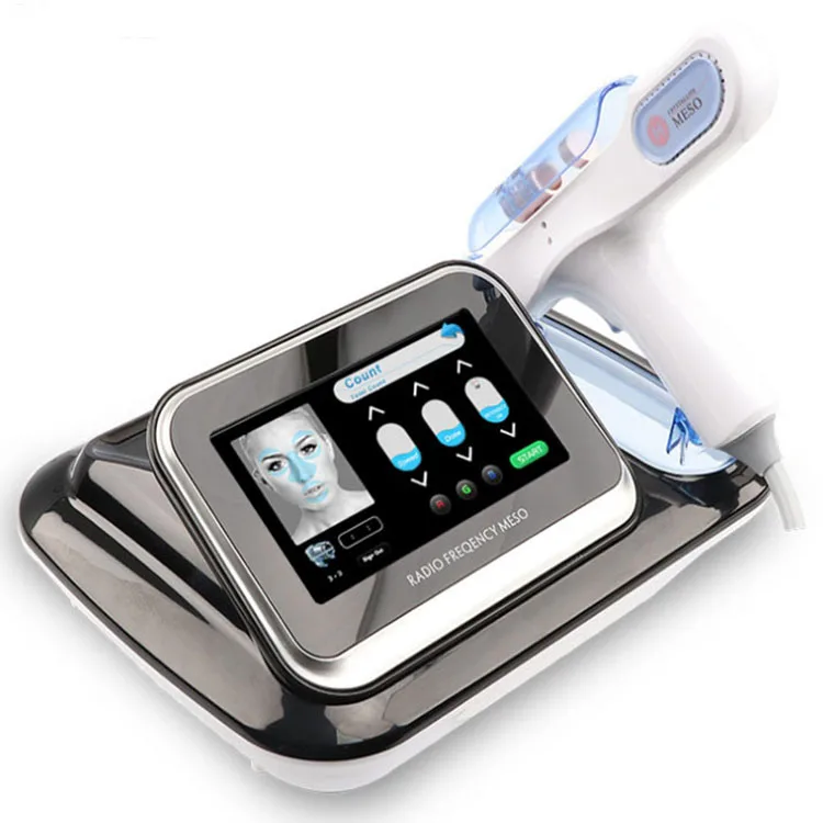 New Portable 3in1 Non-invasive Meso Injection Gun Needle Free Mesotherapy Machine With RF LED Light Therapy