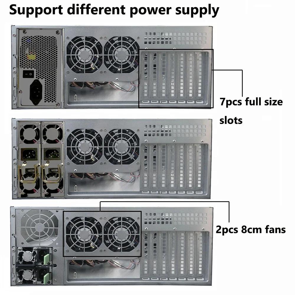  4U стойка для сервера с 24 горячими возможностями SATA/SAS Drive Bay MiniSAS /SATA