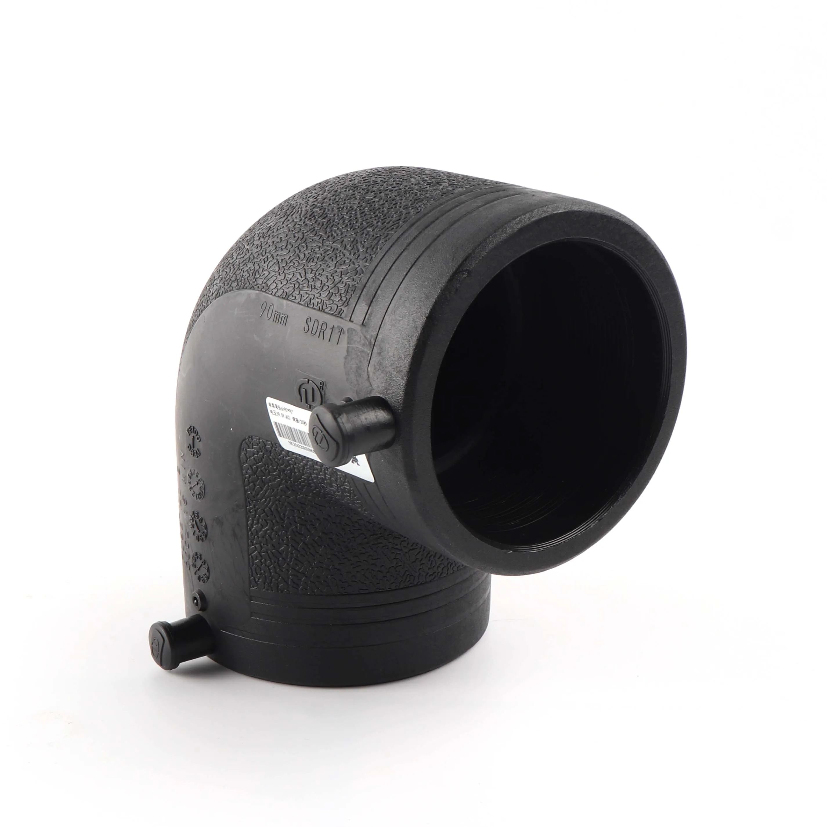 DN160 electrofusion 90 degree elbow 160mm round tube connector pipes fittings