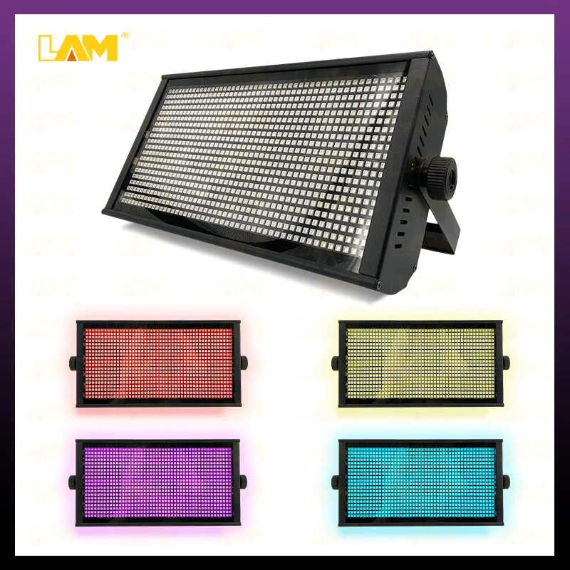 1000w светодиодные проблесковые огни RGB 3in1 сценический светодиодный стробоскоп пикселей ди-Джея свет диммер DMX Flash сценическое освещение для диско ночного клуба