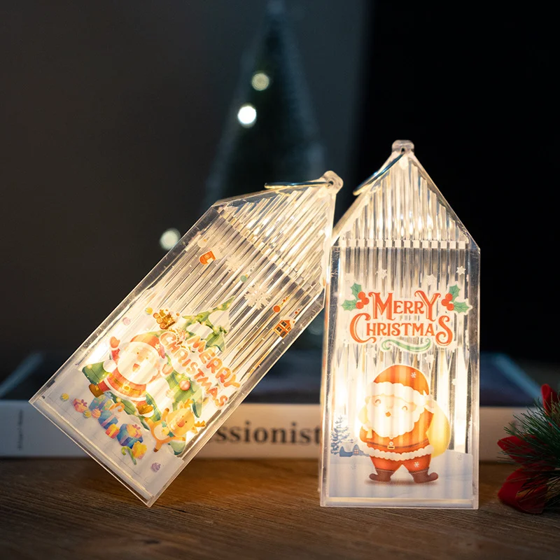 LED Christmas Decorations Lights Wind lamp Santa Claus Snowman Led Light For Merry Christmas Lights Gift Christmas Ornament