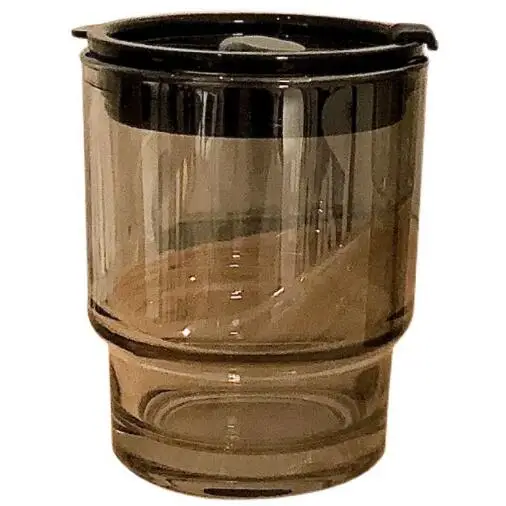 Supply h igh qualityglass jar  with milk tea and coffee