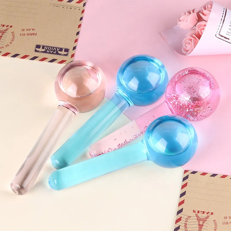 Multi-Functional Beauty Equipment cryo globes glitter cold globes for face skin care