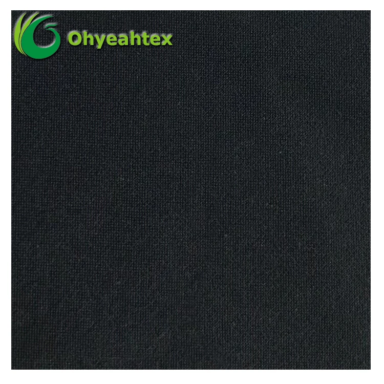 45% Modal 47% Nylon 8% Spandex Scuba Fabric For Outdoor Clothing Sportswear High Stretch Quick Dry