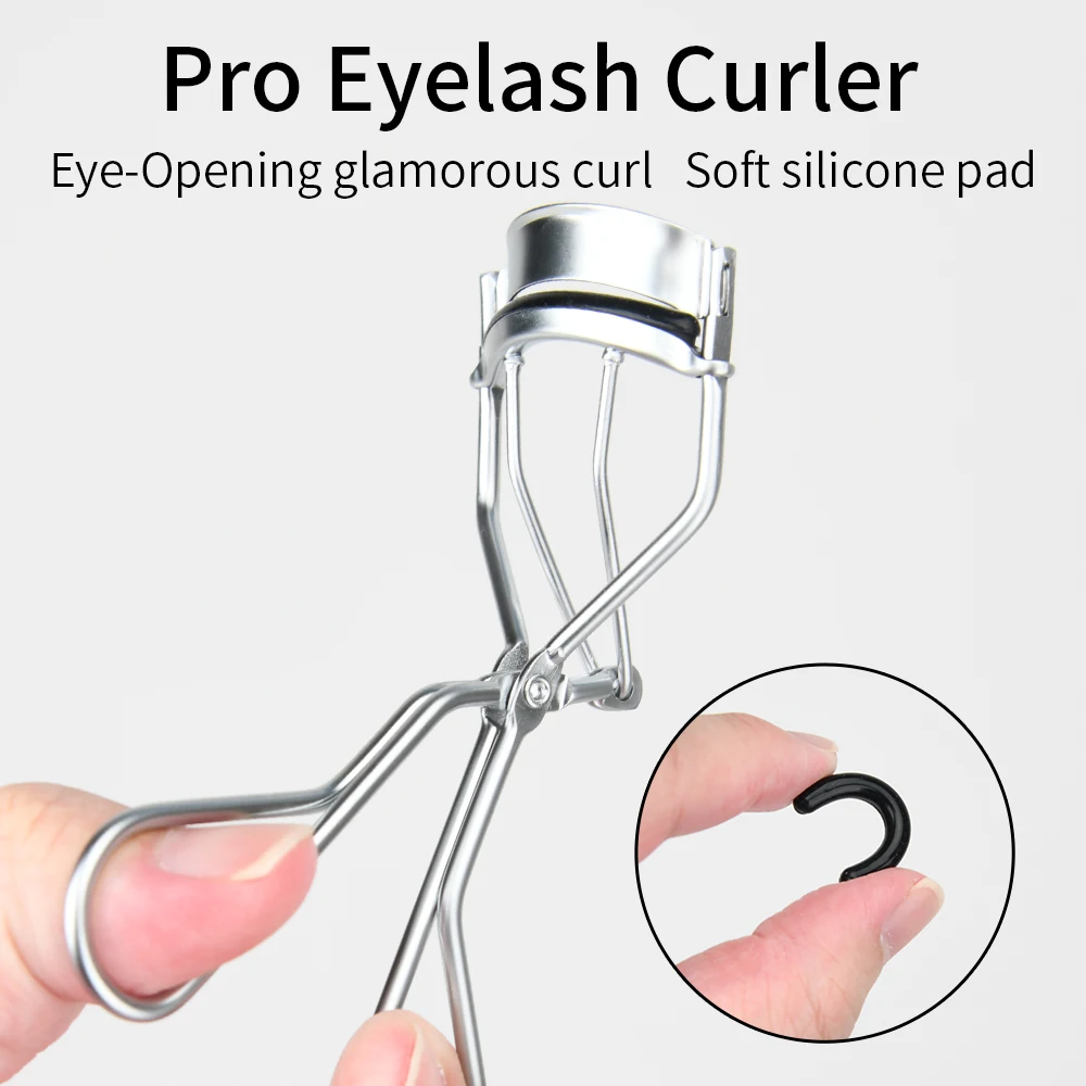 Msq High Quality Matte Color  Wide Opening Lashes Separator Comb Tool Natural Lash Curler  for Curling