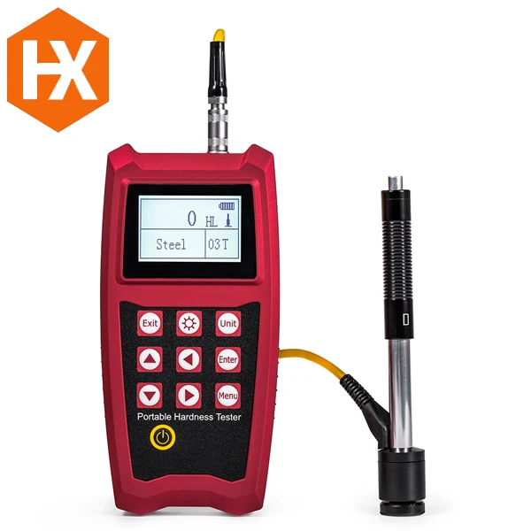  Промышленные NDT ультразвуковые сварки тестирования HXHT-910 высокой точности Портативный Измеритель Твердости либа автоматически идентифицировать 7 видов ударные