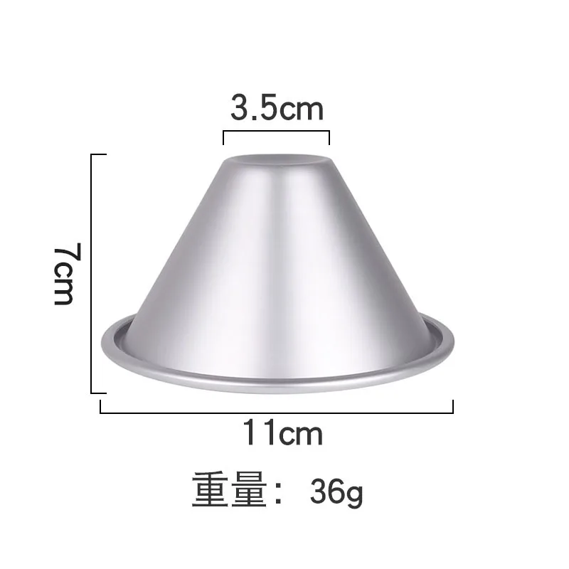 Baking mold Fuji mountain cake mold flame mountain pudding bread chiffon