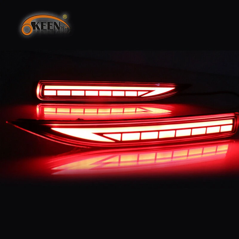  KEEN for 2020 Corolla LED Car Light Auto REAR REFLECTOR LAMP BUMPER LIGHT