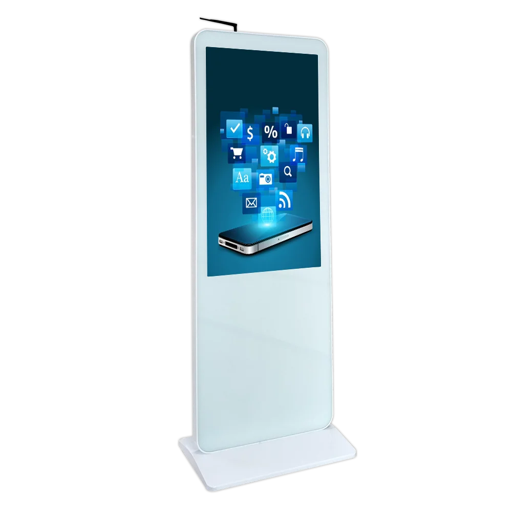 43 inch smart touch screen kiosk camera digital signage and displays