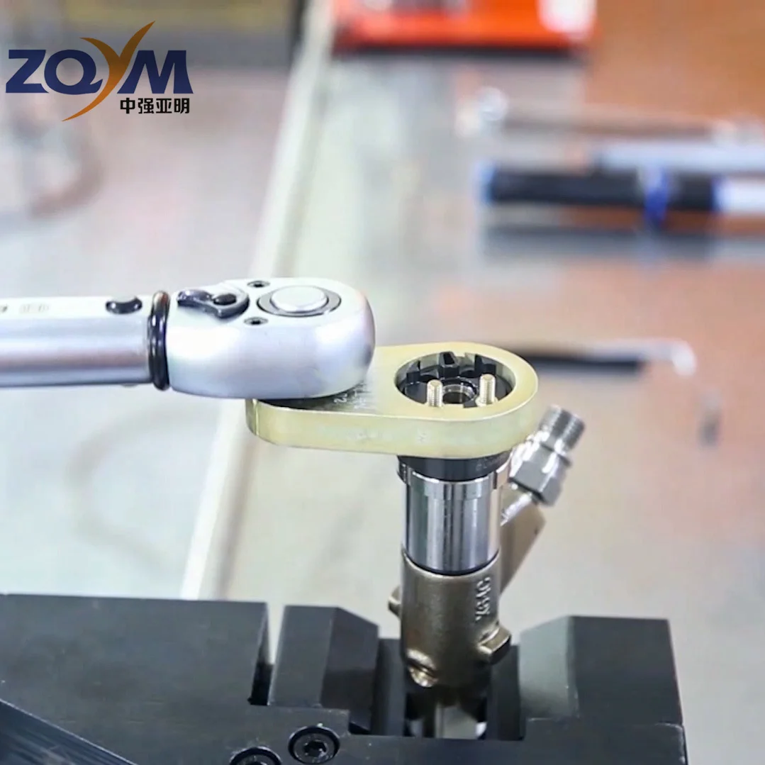 ZQYM Common rail system fuel injector electromagnetic valve disassembly tool 2 jaw for Cummins foton