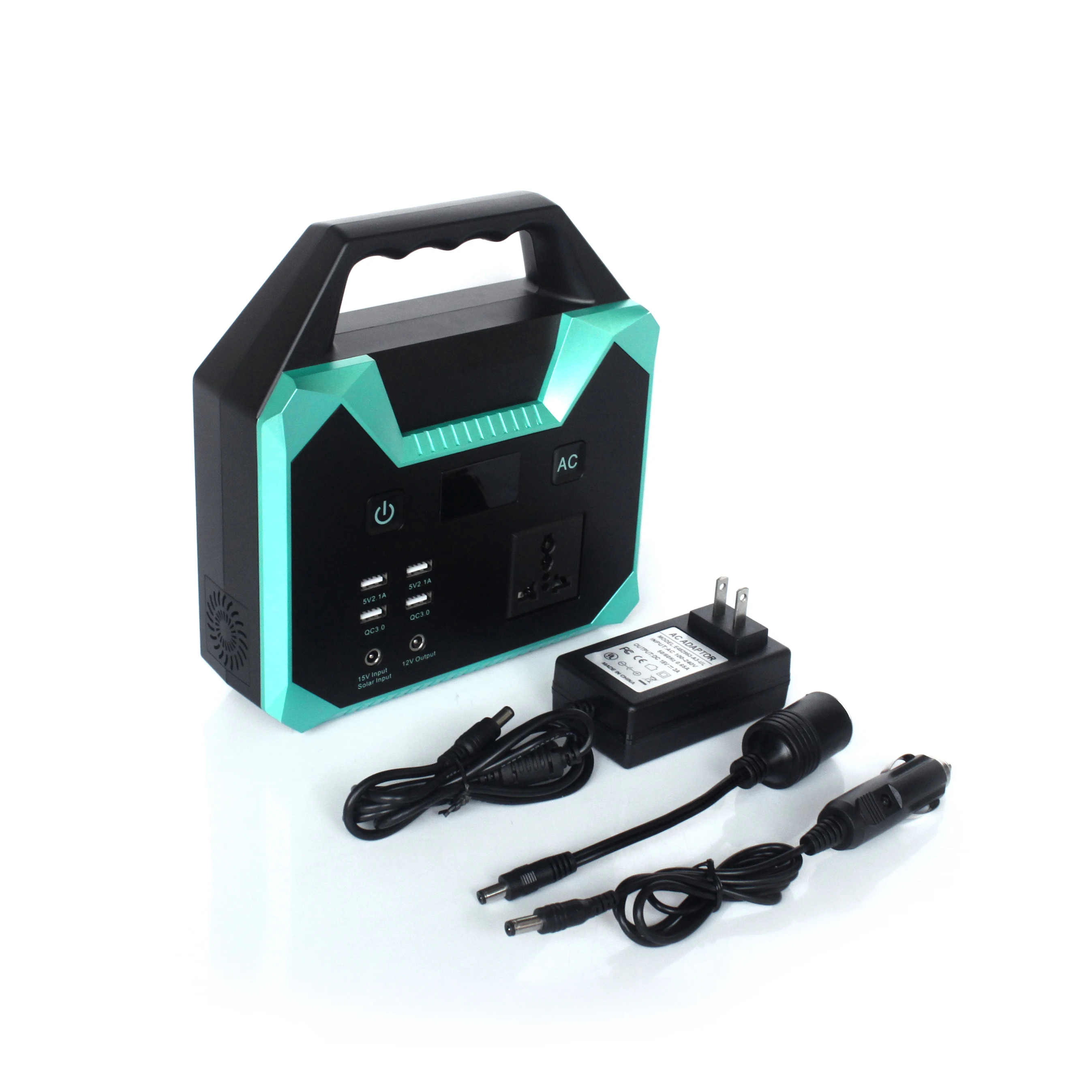 Fast Charge Multipurpose Power Station 40800 mAh Lithium battery 150WH 110V 220V Ac Qc 3.0  Capacity Portable Power Station