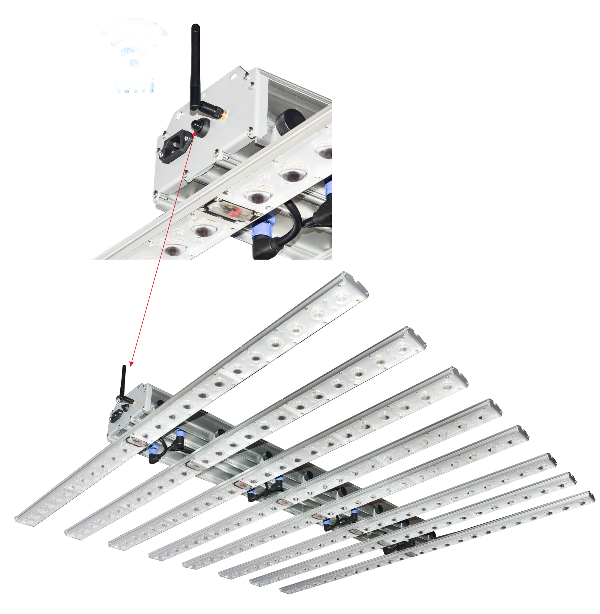 
Spider led grow lights 1000w high lumen factory supply ETL approval 