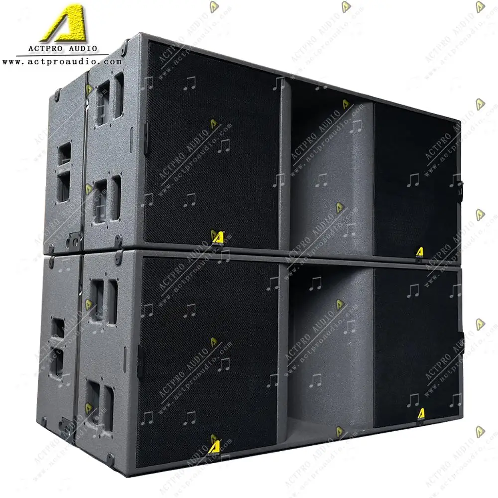 KS28 Sub Bass Dual 18 Inch High Quality Line Array Subwoofer Speaker dj bass speakers subwoofer speaker woofer