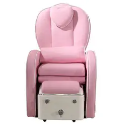 Nail salon furniture Multi-functional Electric Foot Bath Pedicure Sofa Manicure Chair with bowl for sale