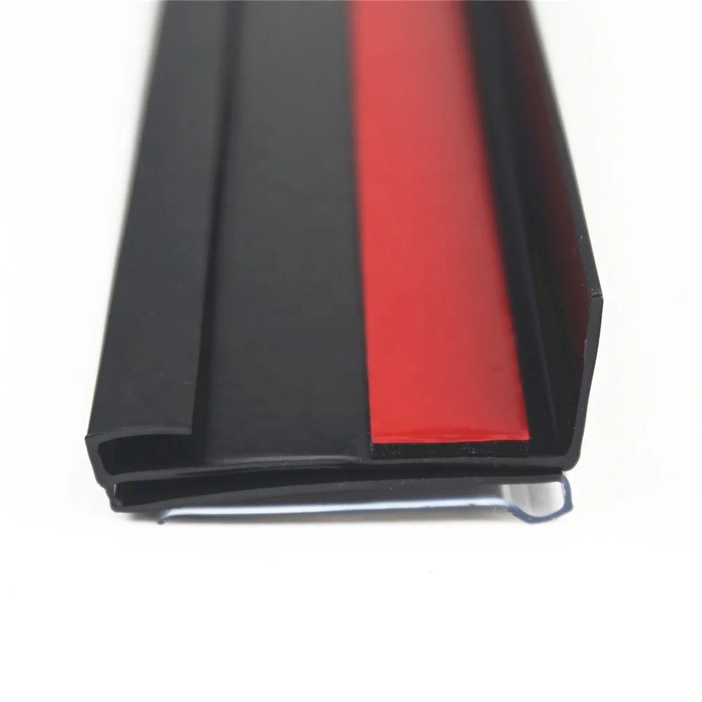 Hot Popular Clear Pvc Plastic Glass Shelf Clip Sign Label Holder Plastic Label Holder Shelf Data Strip Shelf Sign Holder Plastic