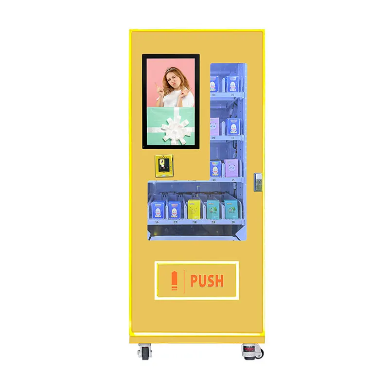 CE Marking automatic vending maquinas canned beverage vending machine small vending machine for community