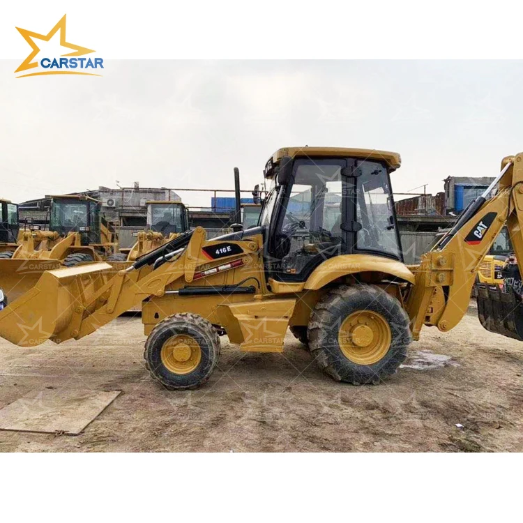 Американский оригинальный б/у ретроэкскаватор Caterpillar Cat