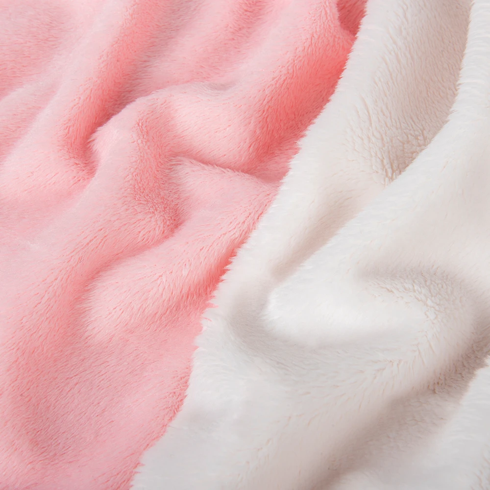 2024Wholesale 100% polyester soft sherpa fleece short fur fabric for toy/coat