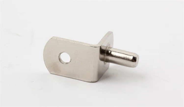 
L-Shaped Support Furniture Cabinet Closet Shelf Bracket Pegs with Hole Bracket Style Cabinet Shelf Support Pegs 10PACK 