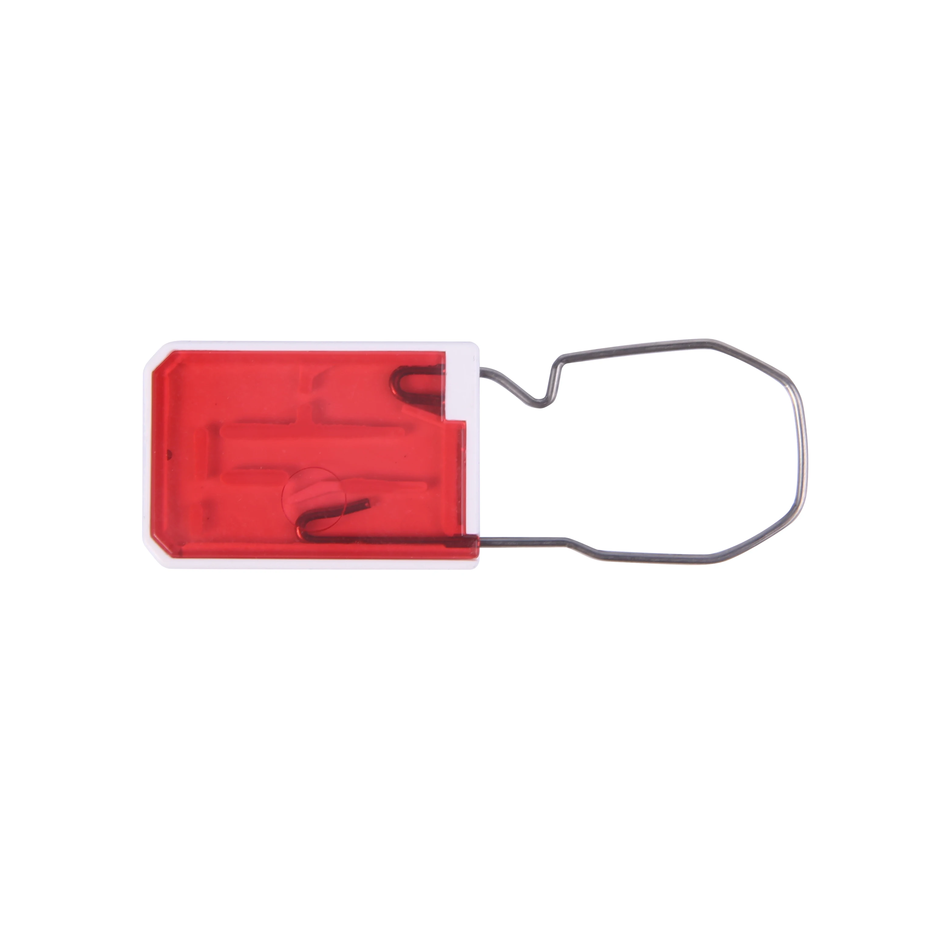 Red color tamper proof Plastic Padlock Safety Seals