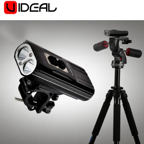 High Bright 1800 Lumens 3400mAh bicycle headlight led Bike Light For Bicycle