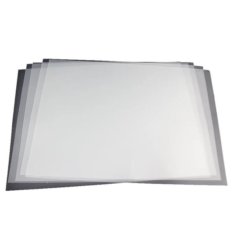 half Transparent A3 A4 3D Sublimation heat vacuum transfer PET film for XDA Cherry OEM MDA PBT keycaps customize