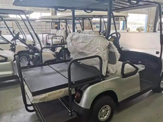 
Certification New road legal electric golf cart farm utility electric vehicle with rear seat 