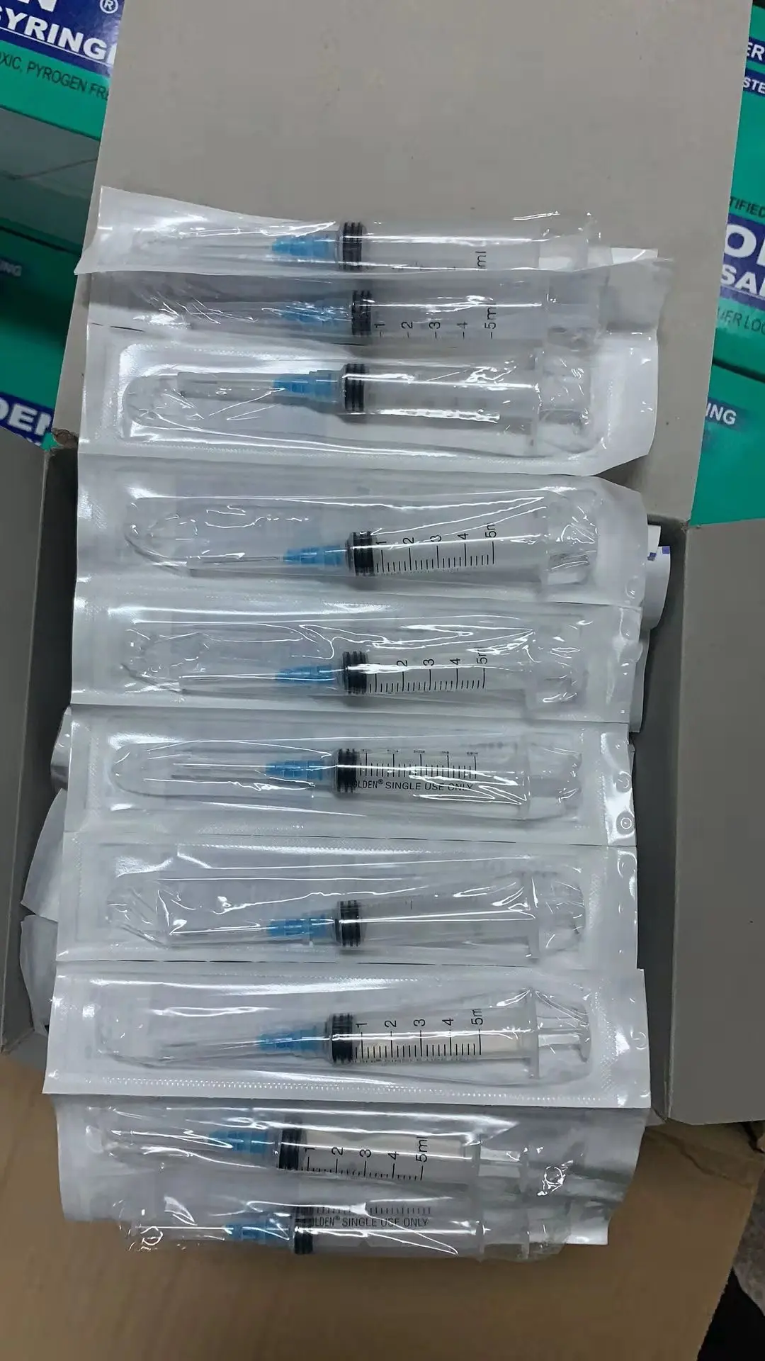 CE factory  safety 1ml 2ml 3ml disposable medical vaccine syringe