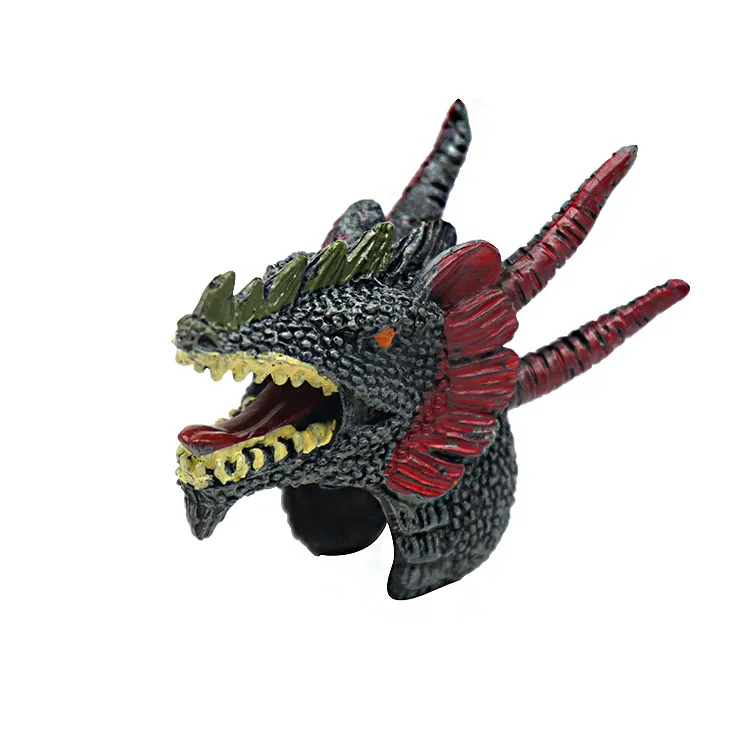 Plastic Dragon Finger Ring Toys Plastic Ajatar Ring For Kids Playing