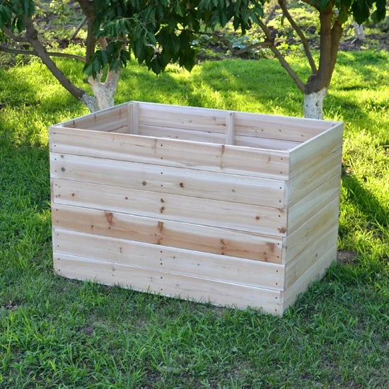 
48inch Raised Garden Planting Tables Elevated Trough Container Planters 